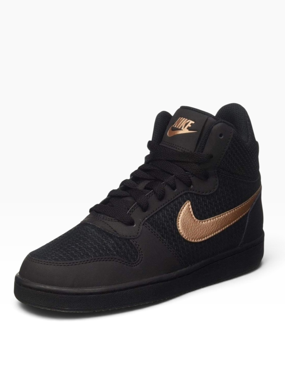 Nike Court Borough Mid Prem
Basketball Sneakers Women's size 8
Black Rose Gold
